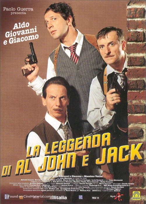 Leggenda di Al, John e Jack, La - Italian poster