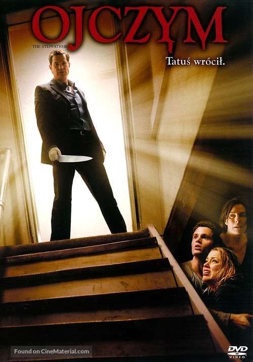 The Stepfather - Polish DVD movie cover