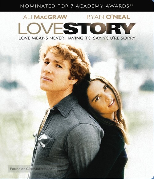 Love Story - Blu-Ray movie cover