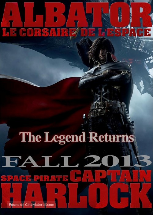 Space Pirate Captain Harlock - Canadian Movie Poster