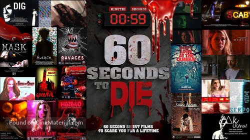 60 Seconds to Die - British Movie Poster