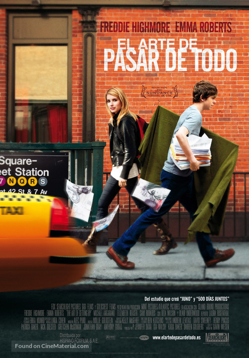 The Art of Getting By - Spanish Movie Poster