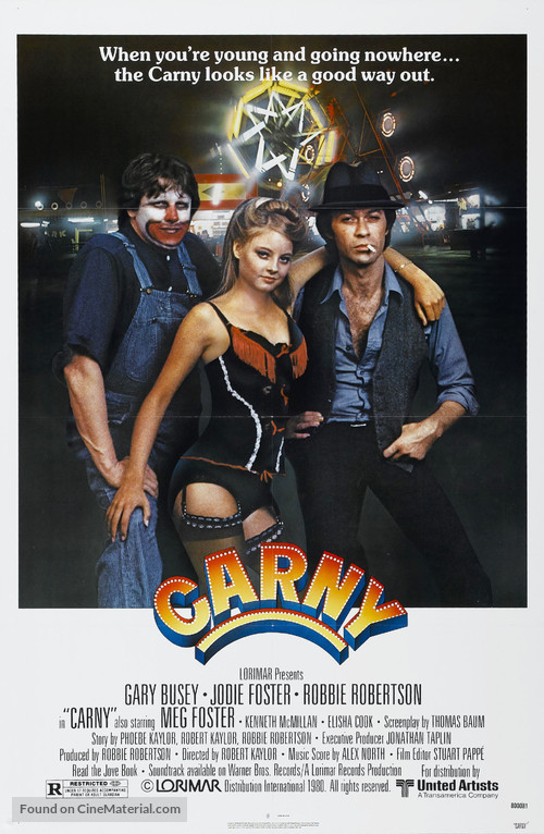 Carny - Movie Poster