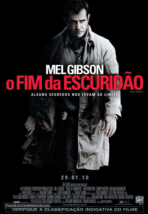 Edge of Darkness - Brazilian Movie Poster