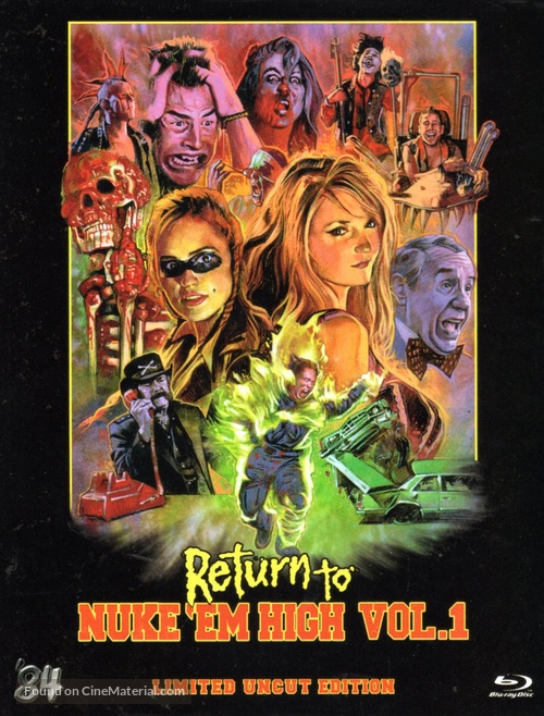Return to Nuke &#039;Em High Volume 1 - German Blu-Ray movie cover