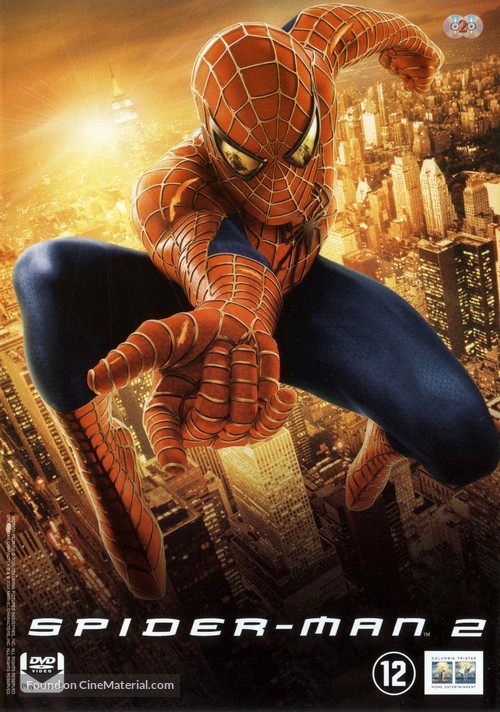 Spider-Man 2 - Belgian DVD movie cover