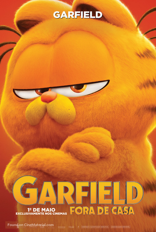 The Garfield Movie - Brazilian Movie Poster