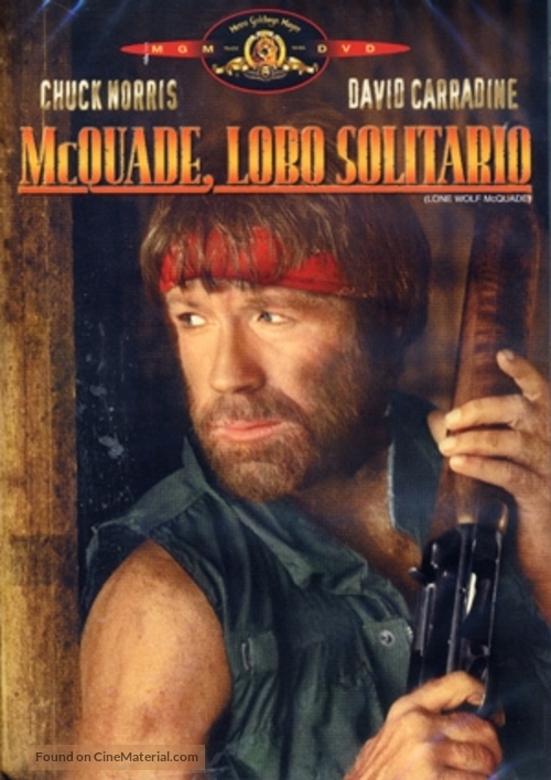 Lone Wolf McQuade - Spanish DVD movie cover