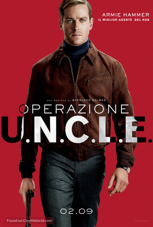 The Man from U.N.C.L.E. - Italian Movie Poster