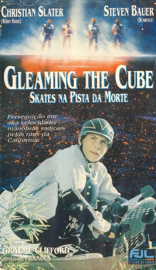 Gleaming the Cube - Brazilian VHS movie cover