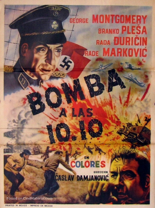Bomba u 10 i 10 - Mexican Movie Poster