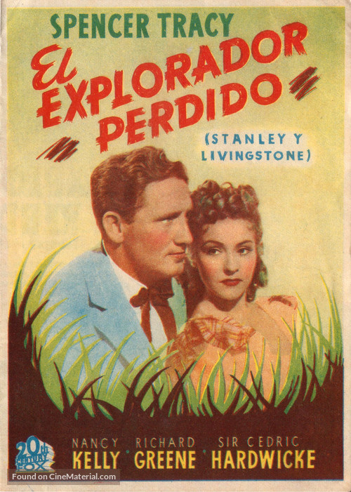 Stanley and Livingstone - Spanish Movie Poster