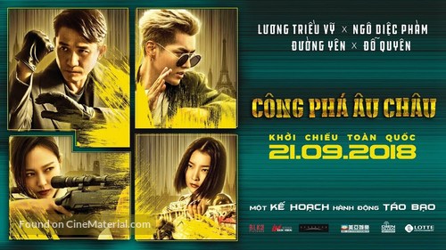 Europe Raiders - Vietnamese poster