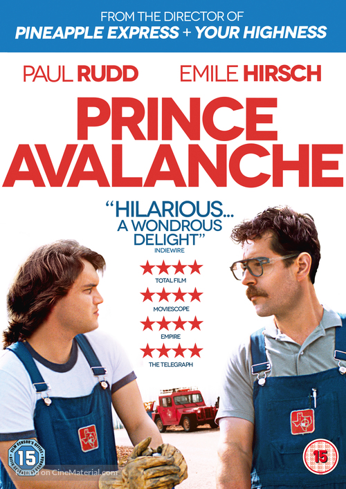 Prince Avalanche - British DVD movie cover