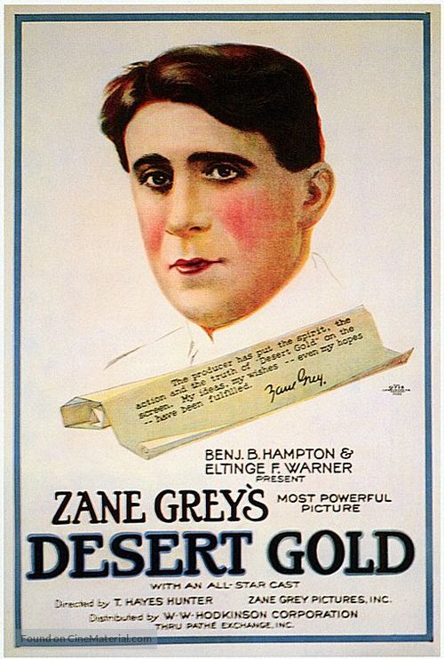 Desert Gold - Movie Poster