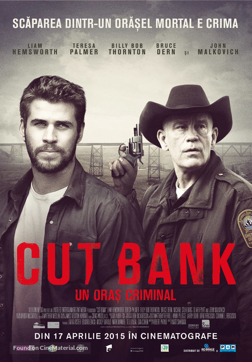 Cut Bank - Romanian Movie Poster