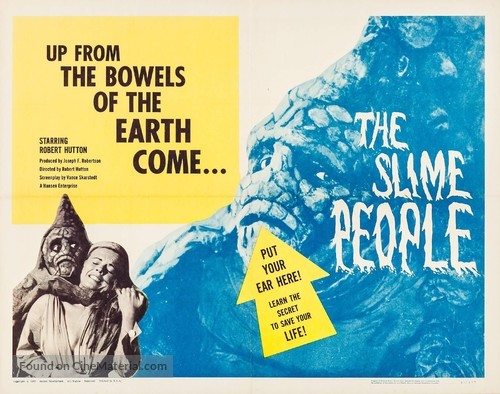 The Slime People - Movie Poster