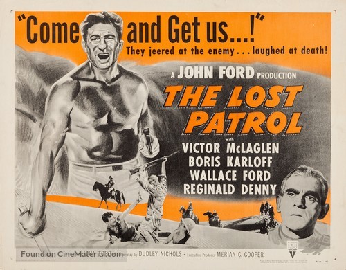 The Lost Patrol - Movie Poster