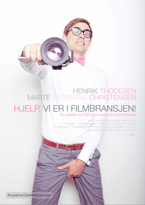 Hjelp, vi er i filmbransjen! - Norwegian Movie Poster