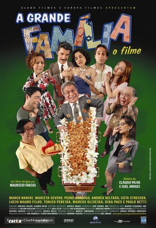 A Grande Fam&iacute;lia - O Filme - Brazilian Movie Poster