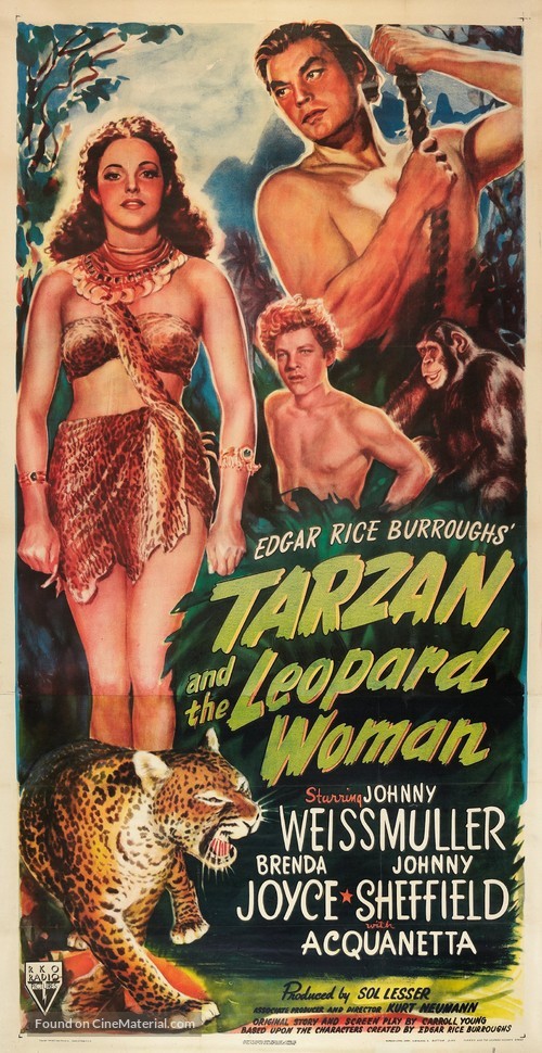 Tarzan and the Leopard Woman - Movie Poster