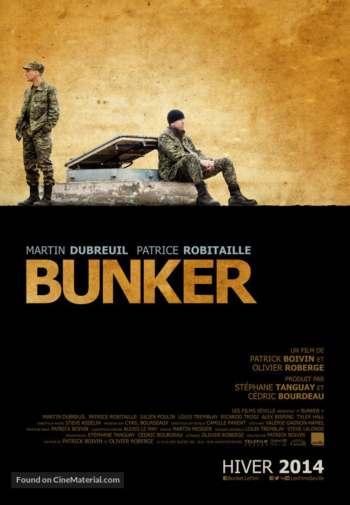 Bunker - Canadian Movie Poster