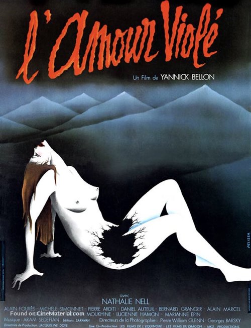 L&#039;amour viol&eacute; - French Movie Poster