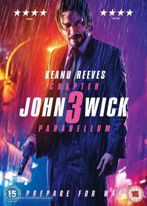 John Wick: Chapter 3 - Parabellum - British Movie Cover