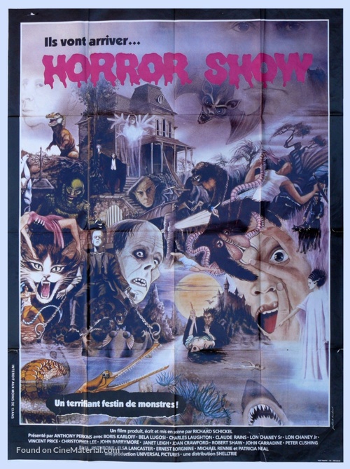 The Horror Show - French Movie Poster