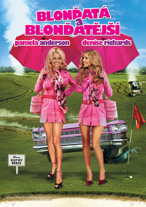 Blonde and Blonder - Czech DVD movie cover