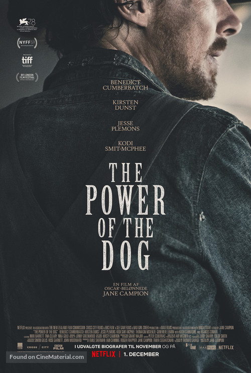 The Power of the Dog - Danish Movie Poster