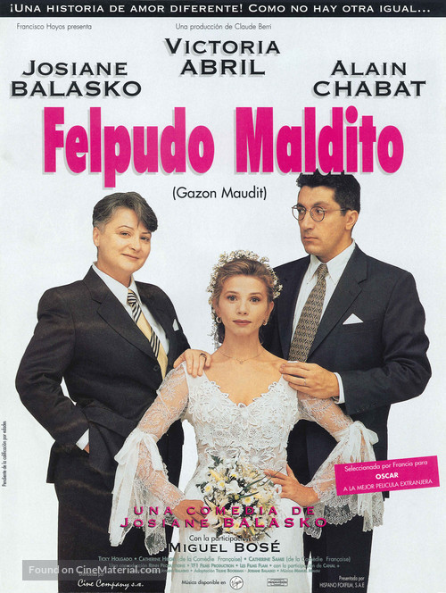 Gazon maudit - Spanish Movie Poster