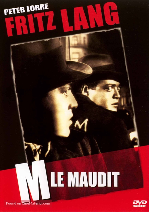 M - French DVD movie cover