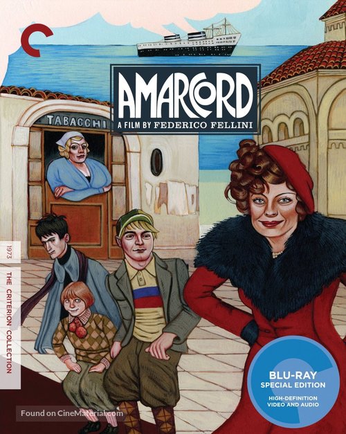 Amarcord - Blu-Ray movie cover