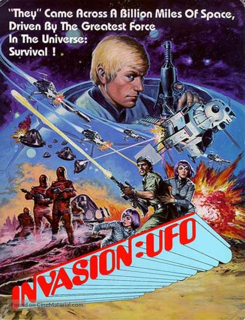 Invasion: UFO - British Movie Cover