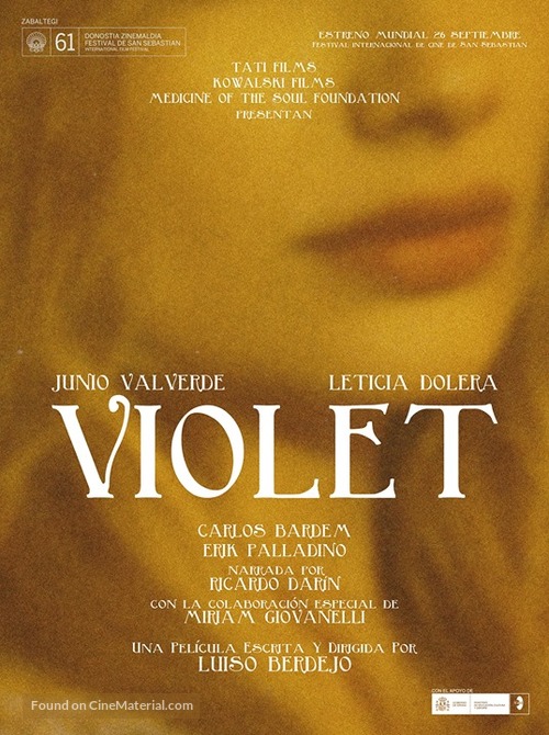 Violet - Spanish Movie Poster