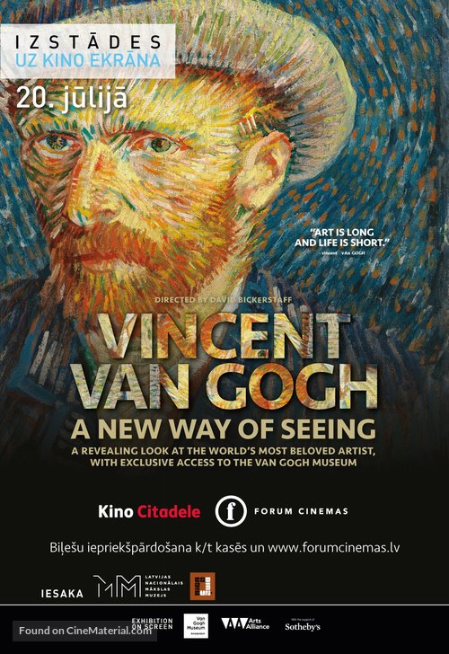 Vincent Van Gogh: A New Way of Seeing - Latvian Movie Poster