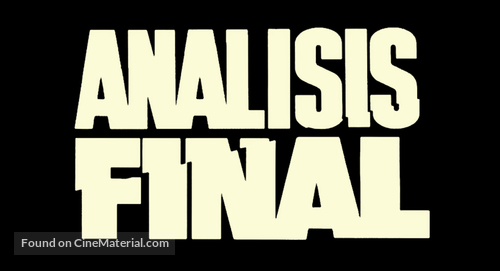Final Analysis - Spanish Logo