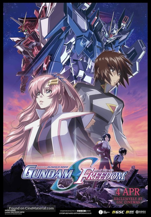 Kid&ocirc; Senshi Gundam Seed Freedom - Malaysian Movie Poster