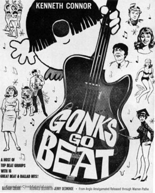 Gonks Go Beat - British Movie Poster