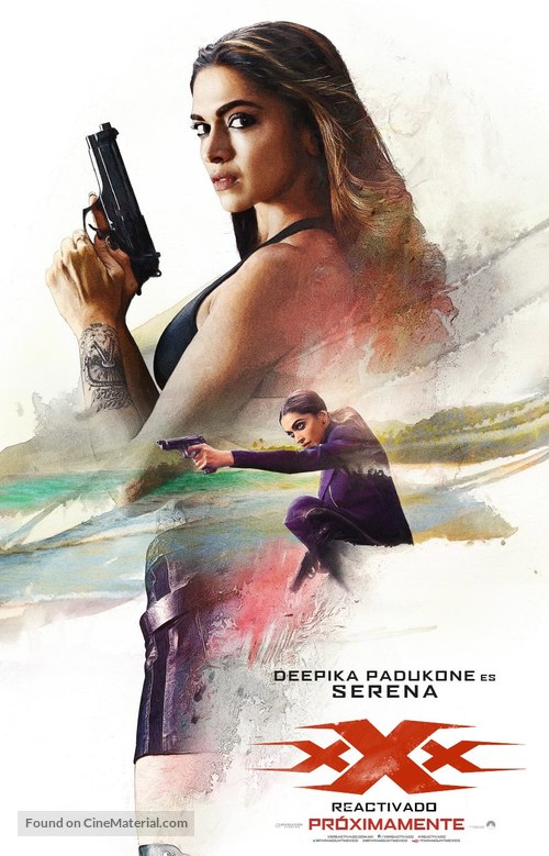 xXx: Return of Xander Cage - Mexican Movie Poster