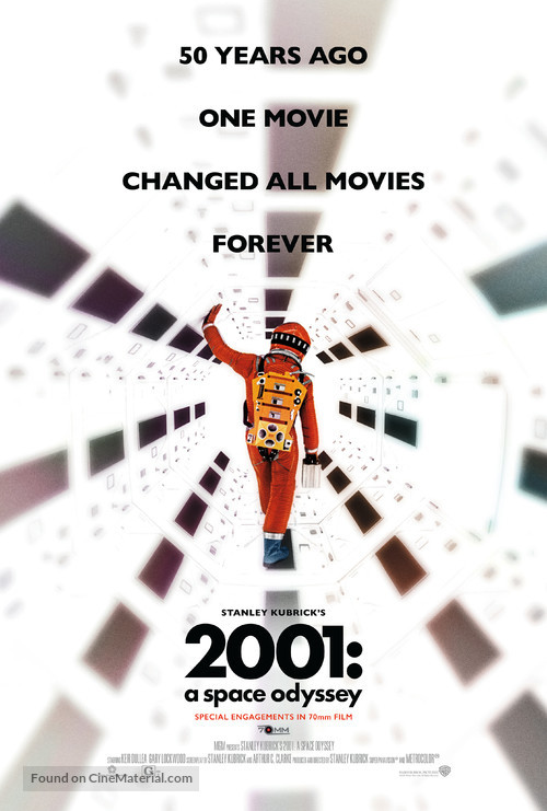 2001: A Space Odyssey - Re-release movie poster