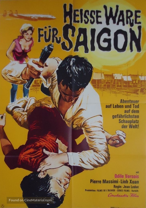 Transit &agrave; Sa&iuml;gon - German Movie Poster