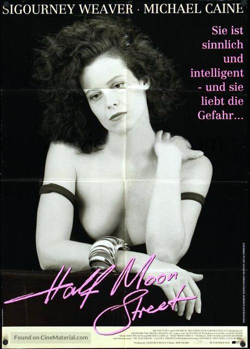 Half Moon Street - German Movie Poster