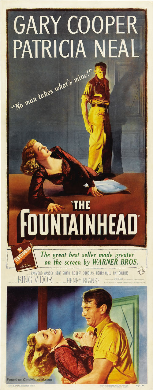 The Fountainhead - Movie Poster