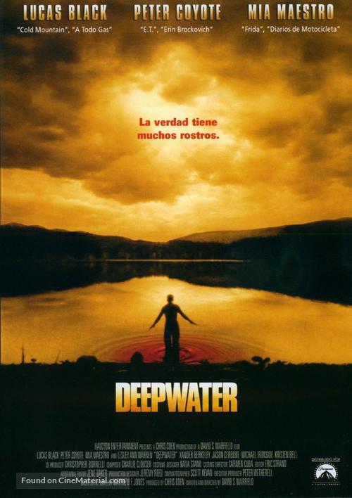 Deepwater - Spanish Movie Poster