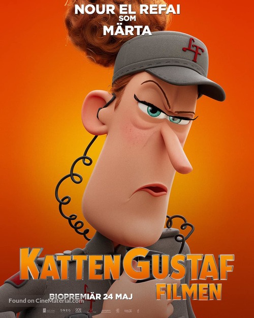 The Garfield Movie - Swedish Movie Poster