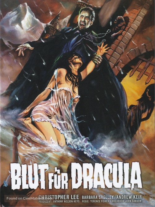 Dracula: Prince of Darkness - German Blu-Ray movie cover