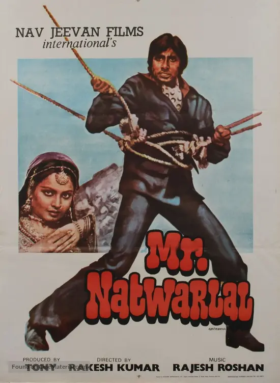 Mr. Natwarlal (1979) Indian movie poster