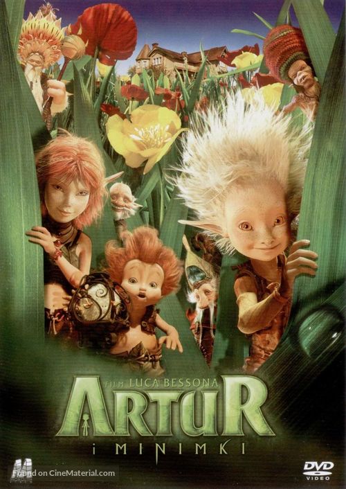 Arthur et les Minimoys - Polish DVD movie cover